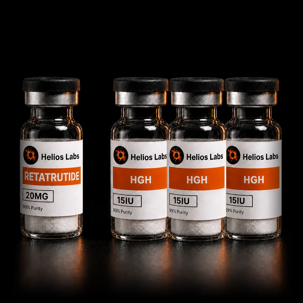 helios Retatrutide 20MG Kit + 150IU GH Kit growth hormone